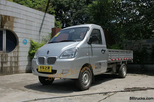 Jinbei T20 2021 Comfort 85hp 4X2(6 wheels) 1.2L gasoline 2.5m single-row flatbed micro truck (China VI) Exterior (3) | 86Trucks