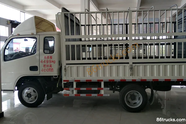 Dongfeng Duolika D5 68 ch 4X2(6 roues) 3,4 m cabine avancée avec ridelles camion léger Extérieur (2) | 86Trucks
