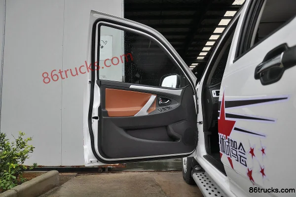 Karry Jetfox Fortune Edition 2.8L Diesel 2WD Double Row Pickup Truck Chassis (1) | 86Trucks