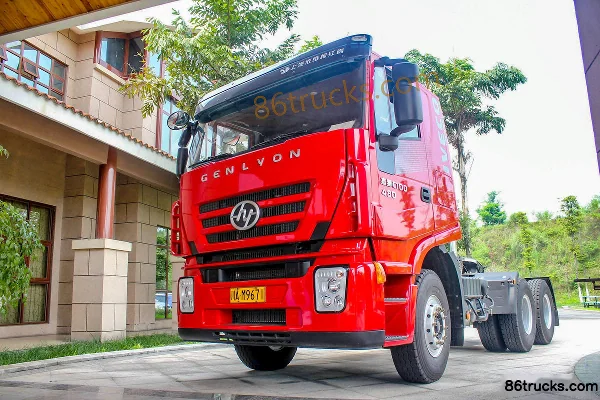 SAIC Hongyan Genlyon C100 Heavy Truck 480hp 6X4(10 wheels) Heavy Haul Tractor Truck Exterior (3) | 86Trucks