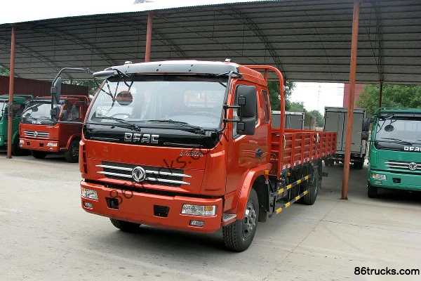 Dongfeng Duolika D8 150 hp 4X2(6 wheels) 5.8m panel cargo truck Exterior (3) | 86Trucks