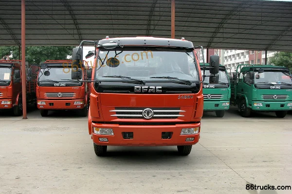 Dongfeng Duolika D8 150 hp 4X2(6 wheels) 5.8m panel cargo truck Exterior (2) | 86Trucks