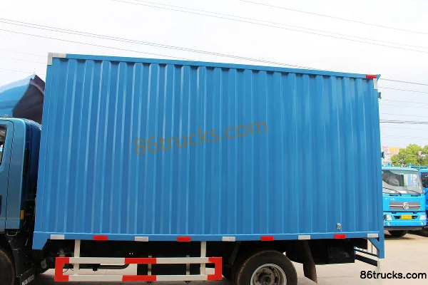 Yuejin Chaoyue C300-33 125 ch 4X2(6 roues) camion léger fourgon à cabine simple 4,1 m Carrosserie (1) | 86Trucks