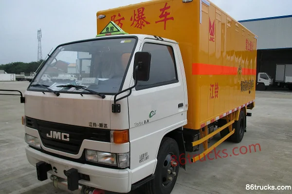 JMC Classic Shunda 109 ch 4X2(6 roues) camion de transport de matériel de démolition Extérieur