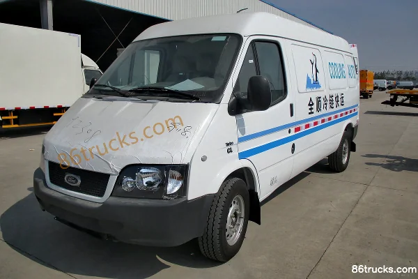 JMC Classic Transit 109ch 4X2(6 roues) Closed Refrigerated Truck Extérieur (3) | 86Trucks