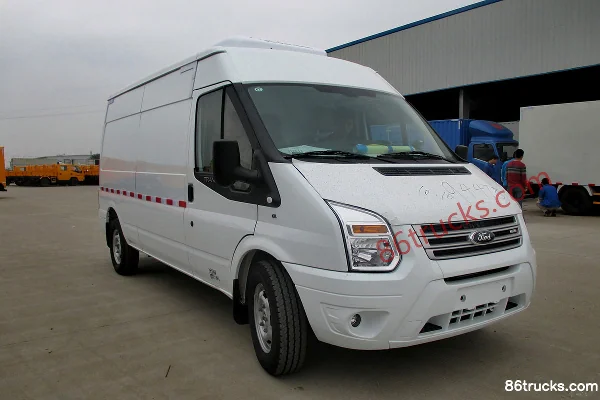 JMC New Generation Transit 140ch 4X2(6 roues) Closed Refrigerated Truck Extérieur