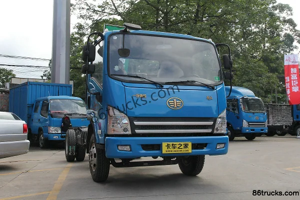 FAW Jiefang Hu V 124hp 4X2(6 wheels) 3300 Wheelbase Single Row Light Truck Chassis Exterior (2) | 86Trucks