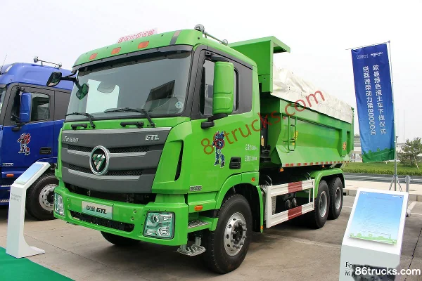 Foton Auman GTL 9 Series Heavy Truck 336 hp 6X4(10 wheels) 5.4m Dump Truck Exterior (3) | 86Trucks