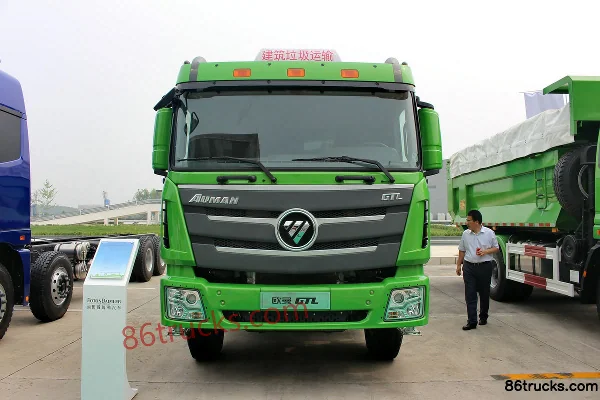 Foton Auman GTL 9 Series Heavy Truck 336 hp 6X4(10 wheels) 5.4m Dump Truck Exterior (2) | 86Trucks