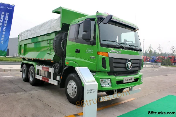 Foton AumanETX 9 série camion lourd version nord 336 ch 6X4(10 roues) camion benne 5,6 m Extérieur