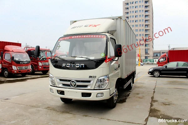 Foton Aoling CTX 118 hp 4X2(6 wheels) 4.165m single-row van light truck Exterior (3) | 86Trucks
