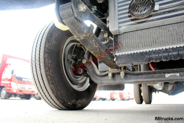 Foton Aoling CTX 118 hp 4X2(6 wheels) 4.165m single-row van light truck Chassis (3) | 86Trucks