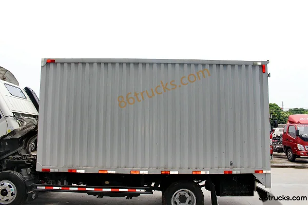 Foton Aoling CTX 118 hp 4X2(6 wheels) 4.165m single-row van light truck Body (1) | 86Trucks