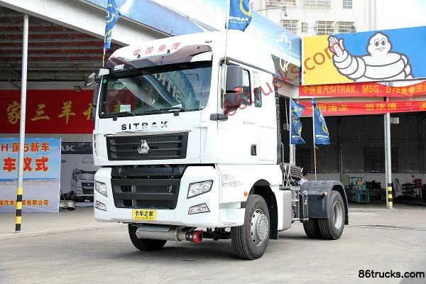 Sinotruk Sitrak SITRAK C7H camion lourd 360 ch 4X2(6 roues) tracteur routier (transport de matières dangereuses) Extérieur (3) | 86Trucks