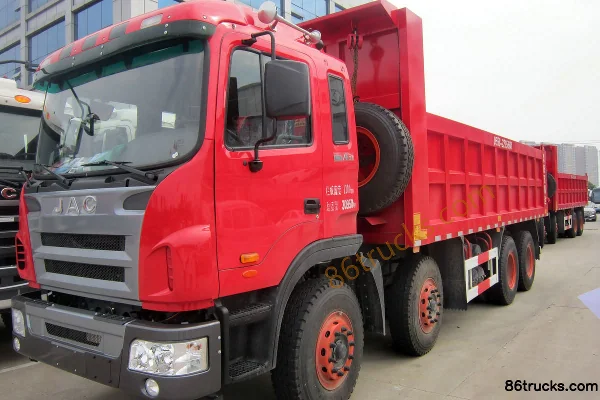 JAC GallopA3 Heavy Truck 245hp 8X4(12 wheels) 6.8m Dump Truck Exterior (2) | 86Trucks