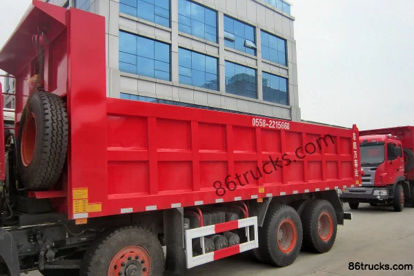 JAC GallopA3 310hp 8X4(12 wheels) 8m Dump Truck Exterior (3) | 86Trucks