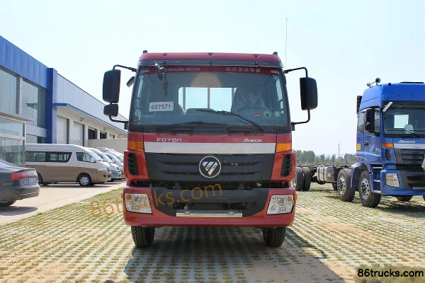 Foton Aumark 5 Series medium truck 170 hp 4X2(6 wheels) 6.2m semi-sleeper flatbed cargo truck (Beijing V) Exterior (2) | 86Trucks