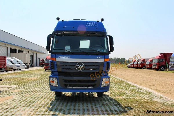 Foton AumanETX 5 Series Heavy Truck 245hp 6X2(8 wheels) 7.2m Box Cargo Truck Exterior (2) | 86Trucks