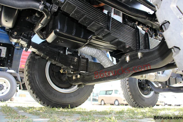 Foton AumanETX 5 Series Heavy Truck 245hp 6X2(8 wheels) 7.2m Box Cargo Truck Chassis (2) | 86Trucks