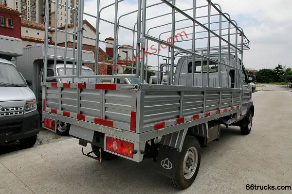 Ankai Shenqi T20 2020 Standard Edition 1.5L 116 hp 4X2(6 wheels) Gasoline 3.3m Single Row Stake Truck (China VI) Body (2) | 86Trucks