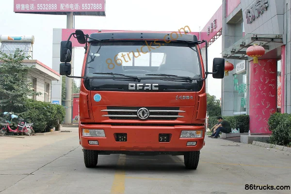 Dongfeng Duolika D7 129hp 4X2(6 wheels) 5.1m single-row flatbed light truck Exterior (2) | 86Trucks