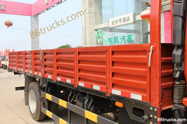 Dongfeng Kaipute C 140hp 4X2(6 wheels) 6.2m Extended Cab Flatbed Light Truck Body (3) | 86Trucks