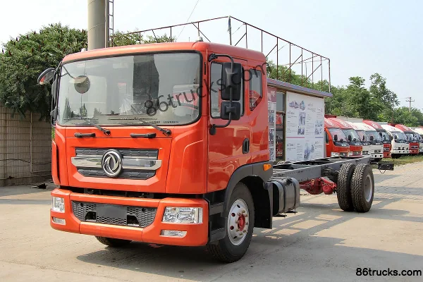 Dongfeng Duolika D9 camion moyen 160 ch 4X2(6 roues) camion porteur fourgon 7,7 m (Yuchai) Extérieur (3) | 86Trucks