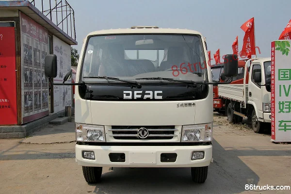 Dongfeng Duolika D6 82 ch 4X2(6 roues) camion léger à ridelles cabine double 3,3 m Extérieur (2) | 86Trucks