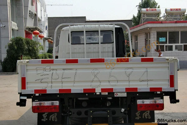 Dongfeng Duolika D6 82 ch 4X2(6 roues) camion léger à ridelles cabine double 3,3 m Carrosserie (2) | 86Trucks