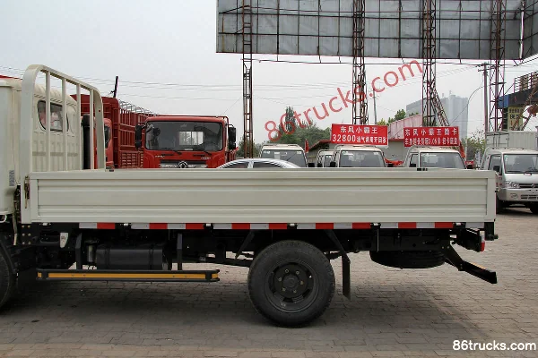 Dongfeng Duolika D5 68 ch 4X2(6 roues) 3.8 m Cabine simple plateau camion léger Carrosserie (2) | 86Trucks