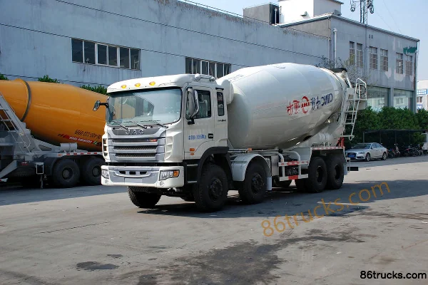 JAC Gallop 375 ch 8X4(12 roues) camion malaxeur Extérieur (2) | 86Trucks