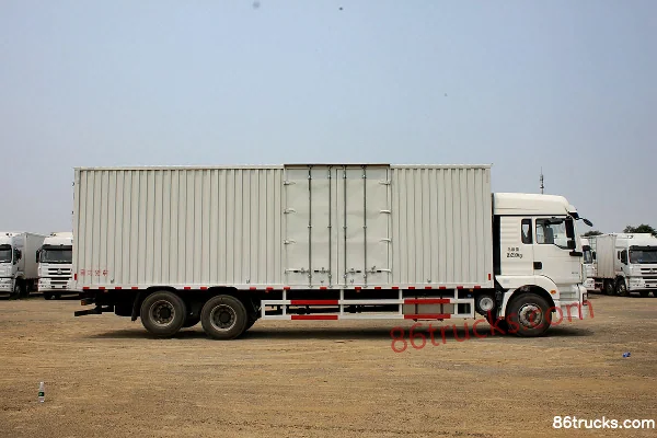 SHACMAN Delong New M3000 version allégée 300 ch 6X2(8 roues) 9,55 m camion porteur à rideaux coulissants (Yuchai) (transport express) Carros