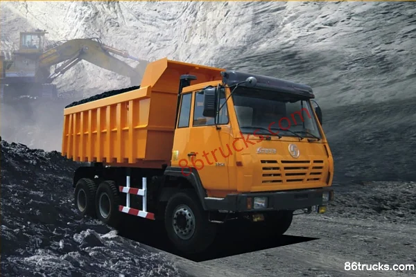 SHACMAN Aolong 336 hp 6X4(10 wheels) 5.2m Dump Truck (Mining Edition) Exterior (3) | 86Trucks