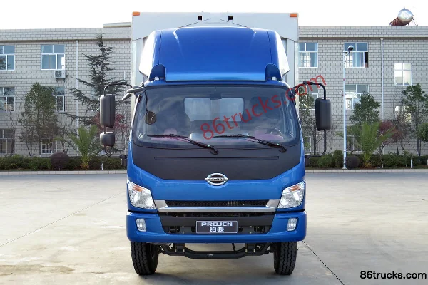 Shijun Skat 115hp 4X2(6 wheels) Semi-panel Van Light Truck Exterior (2) | 86Trucks