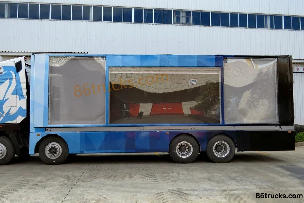 Shijun Skat 115hp 4X2(6 wheels) Semi-panel Van Light Truck Chassis (3) | 86Trucks