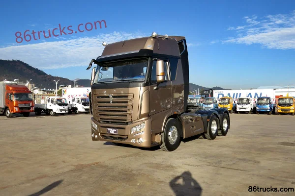 Projen Tianji (PROJEN) heavy truck 430 hp 6X4(10 wheels) tractor truck Exterior (3) | 86Trucks
