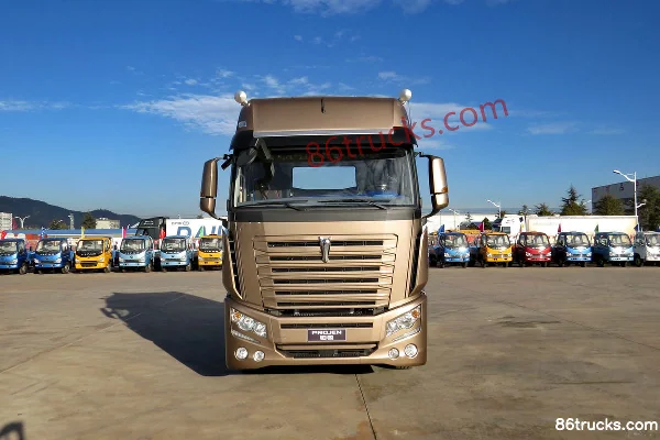 Projen Tianji (PROJEN) heavy truck 430 hp 6X4(10 wheels) tractor truck Exterior (2) | 86Trucks