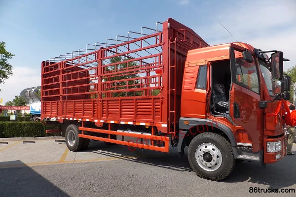 FAW Jiefang Qingdao Long V camion moyen 164 ch 4X2(6 roues) camion porteur à ridelles 6,75 m (FAW 6 vitesses) Extérieur (3) | 86Trucks