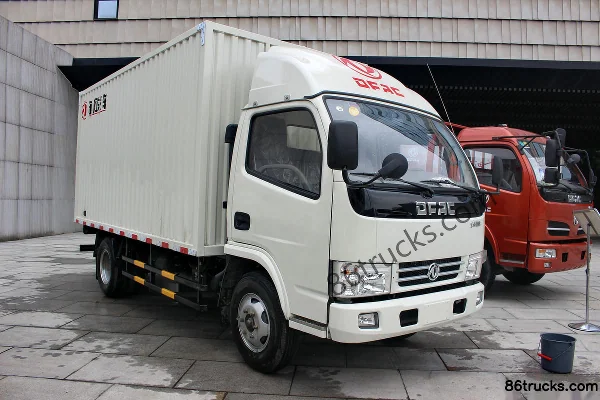 Dongfeng Kaipute E280 116hp 4X2(6 wheels) 3.9m semi-panel van light truck Exterior