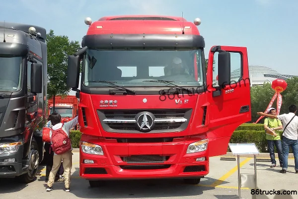Beiben V3HT tracteur routier 430 ch 6X2(8 roues) (essieu relevable central) Extérieur (2) | 86Trucks