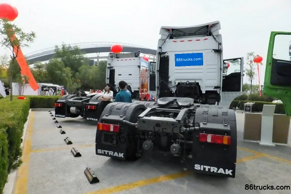 Sinotruk Sitrak C7H tracteur routier 480 ch 6X4(10 roues) Châssis (2) | 86Trucks