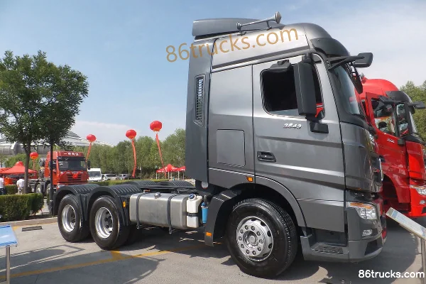 Beiben V3HT camion lourd 430 ch 6X4(10 roues) tracteur routier automatique (ralentisseur) (AMT manuel/automatique) Extérieur (3) | 86Trucks