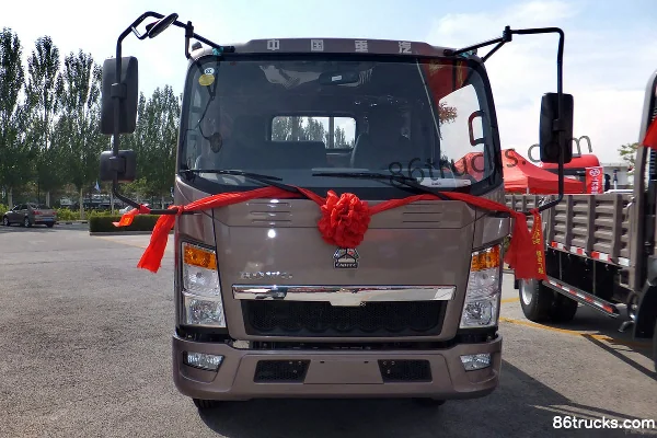 Sinotruk HOWO Hanjiang 102hp 4X2(6 wheels) 4.2m Single Row Stake Light Truck Exterior (2) | 86Trucks