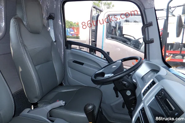 Sinotruk HOWO Hanjiang 102hp 4X2(6 wheels) 4.2m Single Row Stake Light Truck Cab (3) | 86Trucks