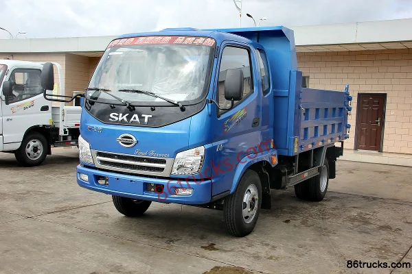 Shijun Skat Light Truck 95hp 4X2(6 wheels) 3.2m dump truck Exterior (3) | 86Trucks