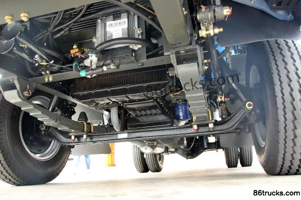 Shijun Skat Light Truck 95hp 4X2(6 wheels) 3.2m dump truck Chassis (2) | 86Trucks