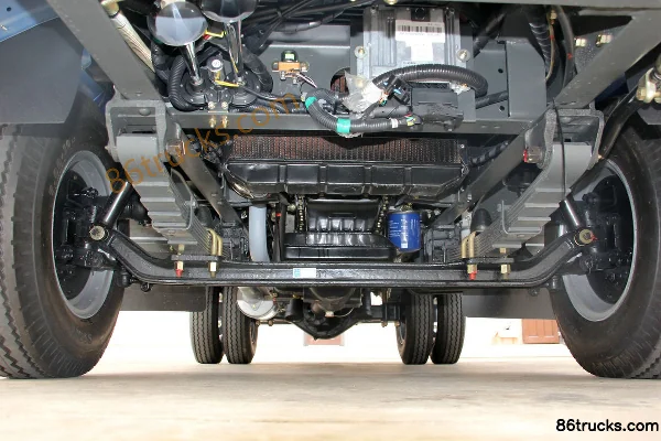 Shijun Skat Light Truck 95hp 4X2(6 wheels) 3.2m dump truck Chassis (1) | 86Trucks