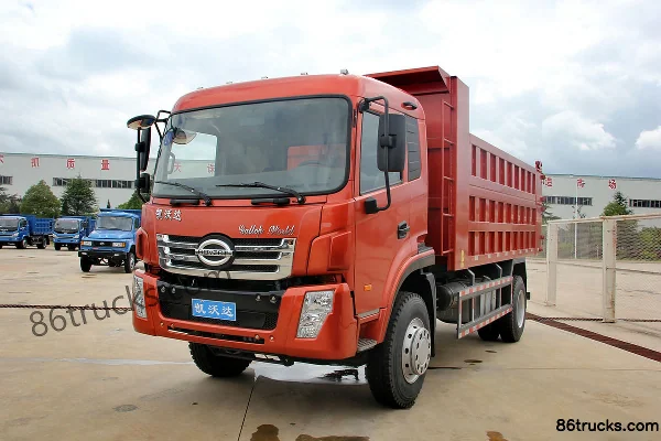 Shijun D750 160hp 4X2(6 wheels) 4.2m dump truck Exterior (3) | 86Trucks