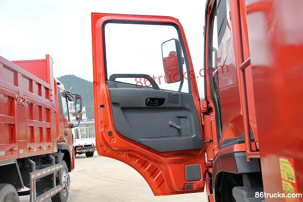 Shijun D750 160hp 4X2(6 wheels) 4.2m dump truck Cab (1) | 86Trucks