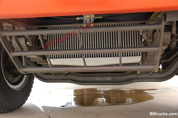 Shijun D750 160hp 4X2(6 wheels) 4.2m dump truck Chassis (2) | 86Trucks